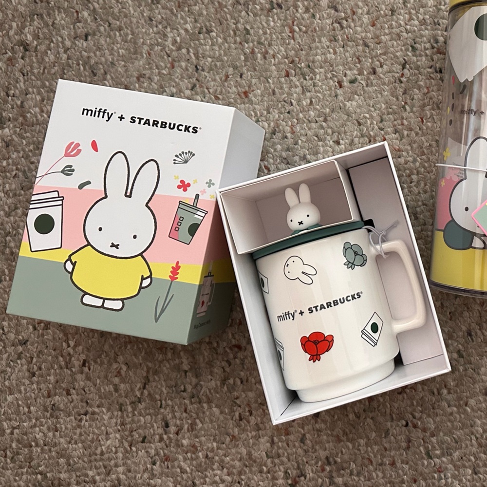 Starbucks x Miffy White Ceramic Mug